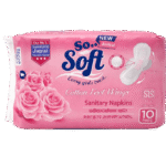 So Soft Cotton feel wings (Regular press-on napkins)
