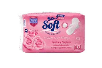 So Soft Cotton feel wings (Regular press-on napkins)